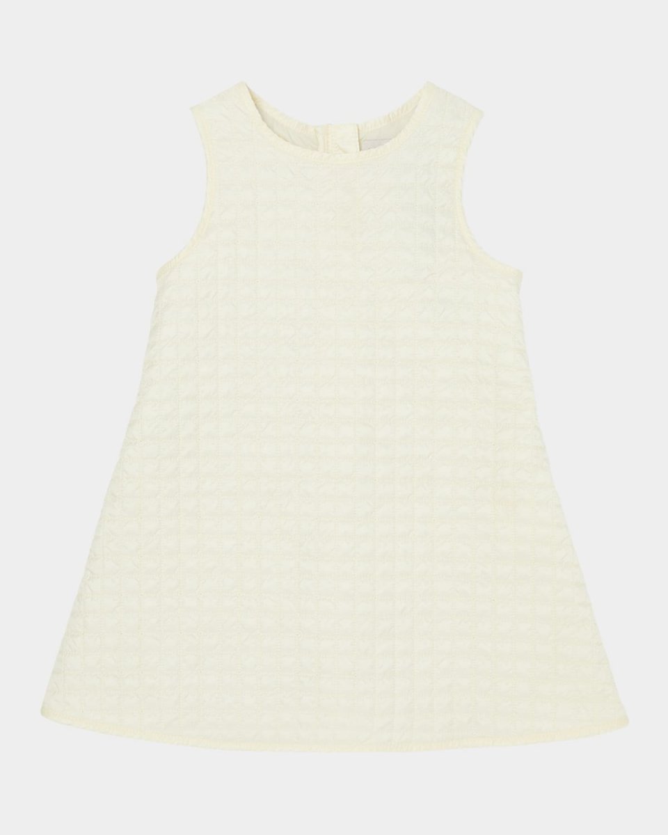 Girl's Quilted A-Line Dress, Size 8-